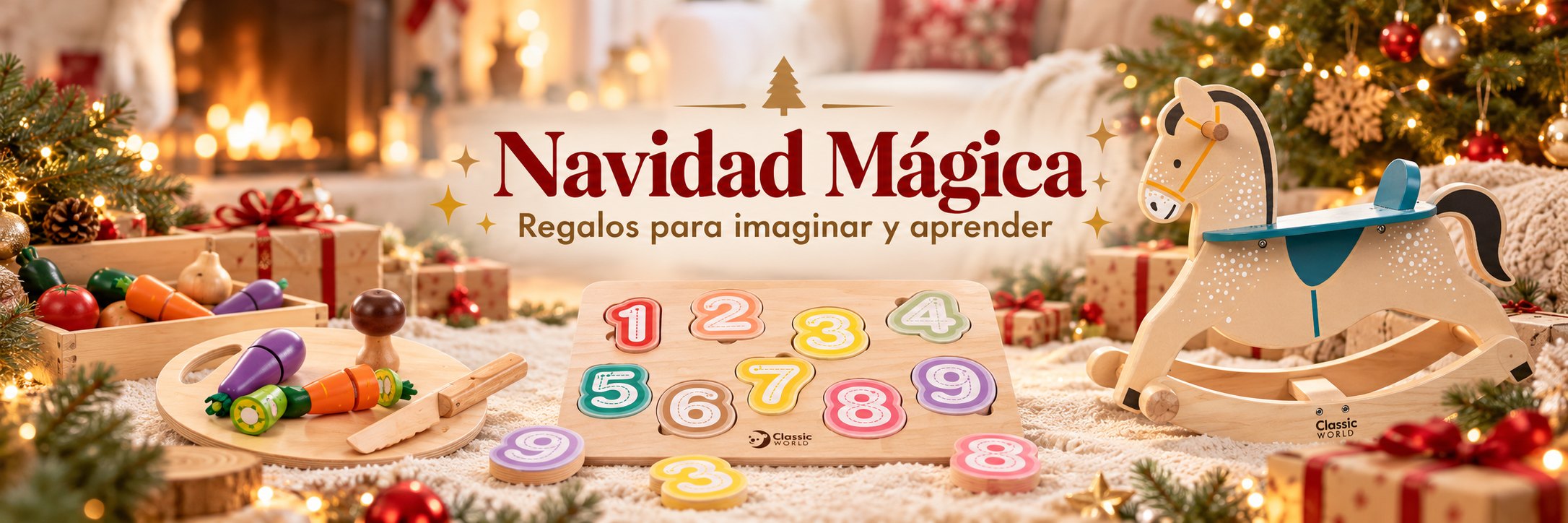 Navidad mágica: regalos para imaginar y aprender