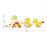 Pull Paddling Duck