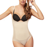 Body Moldeador Térmico Tanga Senos Libres Control Alto, de Cocoon