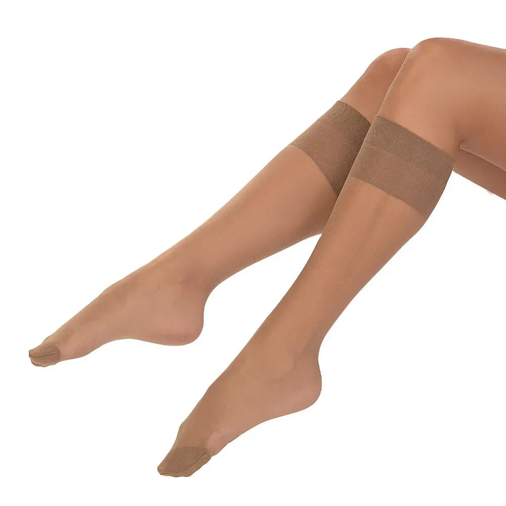Medias Sheer Transparentes bajo la Rodilla Pack x4, de Samsara, foto 2