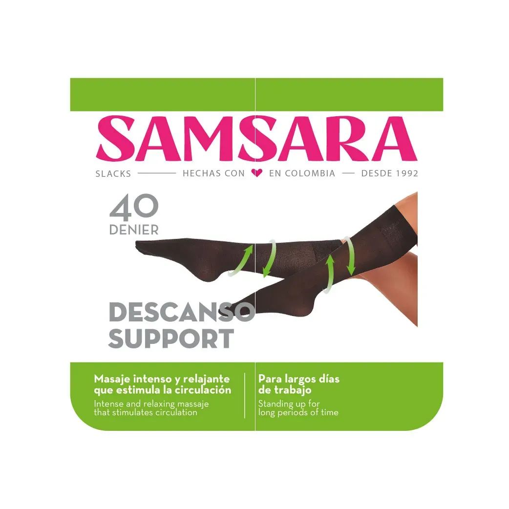 Medias de Descanso bajo la Rodilla Pack x4, de Samsara, foto 3