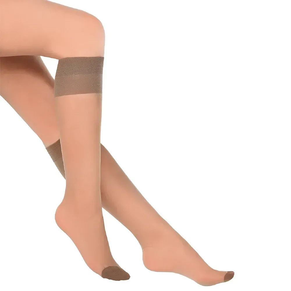 Medias Seda Fría Mate bajo la Rodilla Pack x4, de Samsara, foto 7