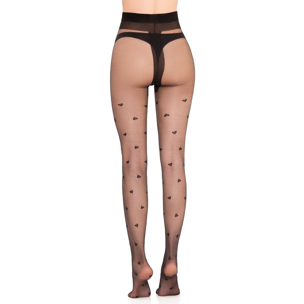 Pantimedias con Diseño de Corazones In Love, de Samsara
