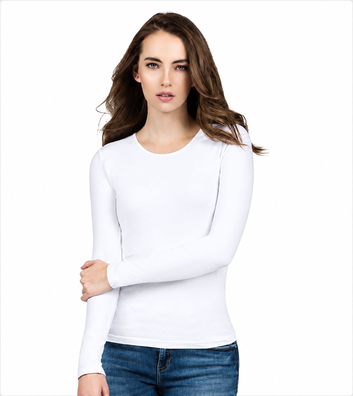 Camiseta Manga Larga Cuello Redondo Fiore, de Samsara, foto 2