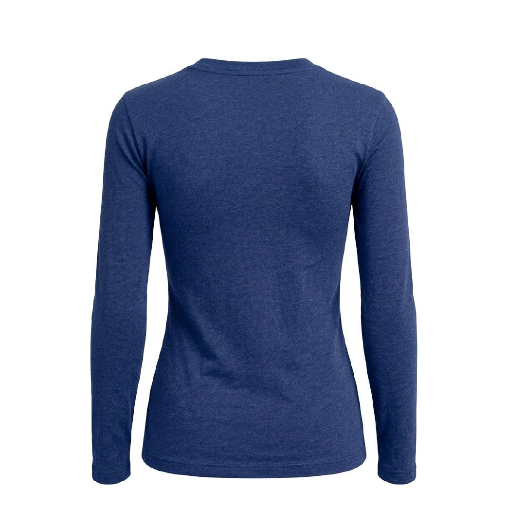 Camiseta Manga Larga Cuello en V Microfibra Leda, de Samsara, foto 2