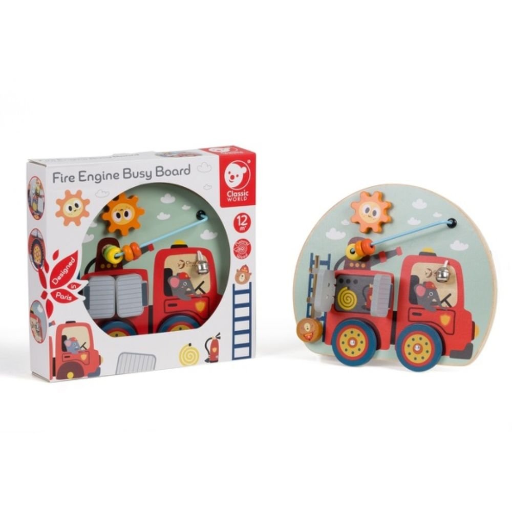 Fire Engine Busy Board