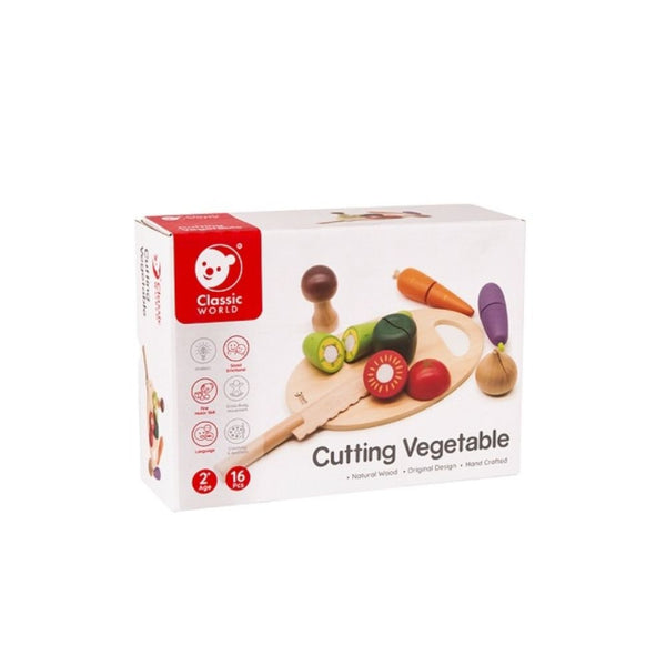 Verduras para cortar de madera Cutting Vegetable de Classic World - foto 2
