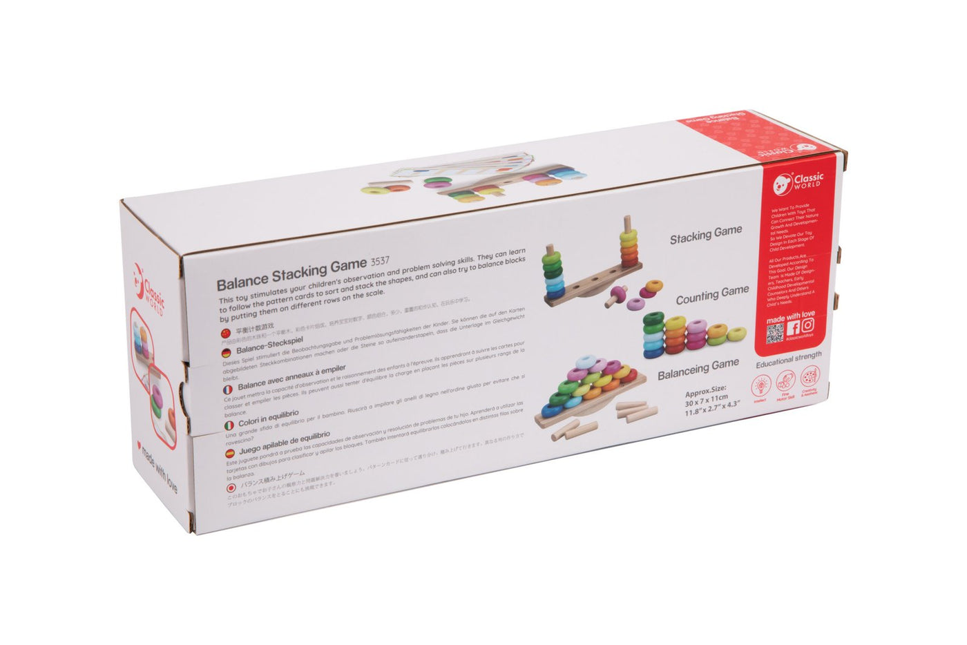 Balance Stacking Game