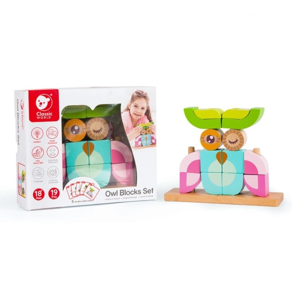 Owl Blocks Set