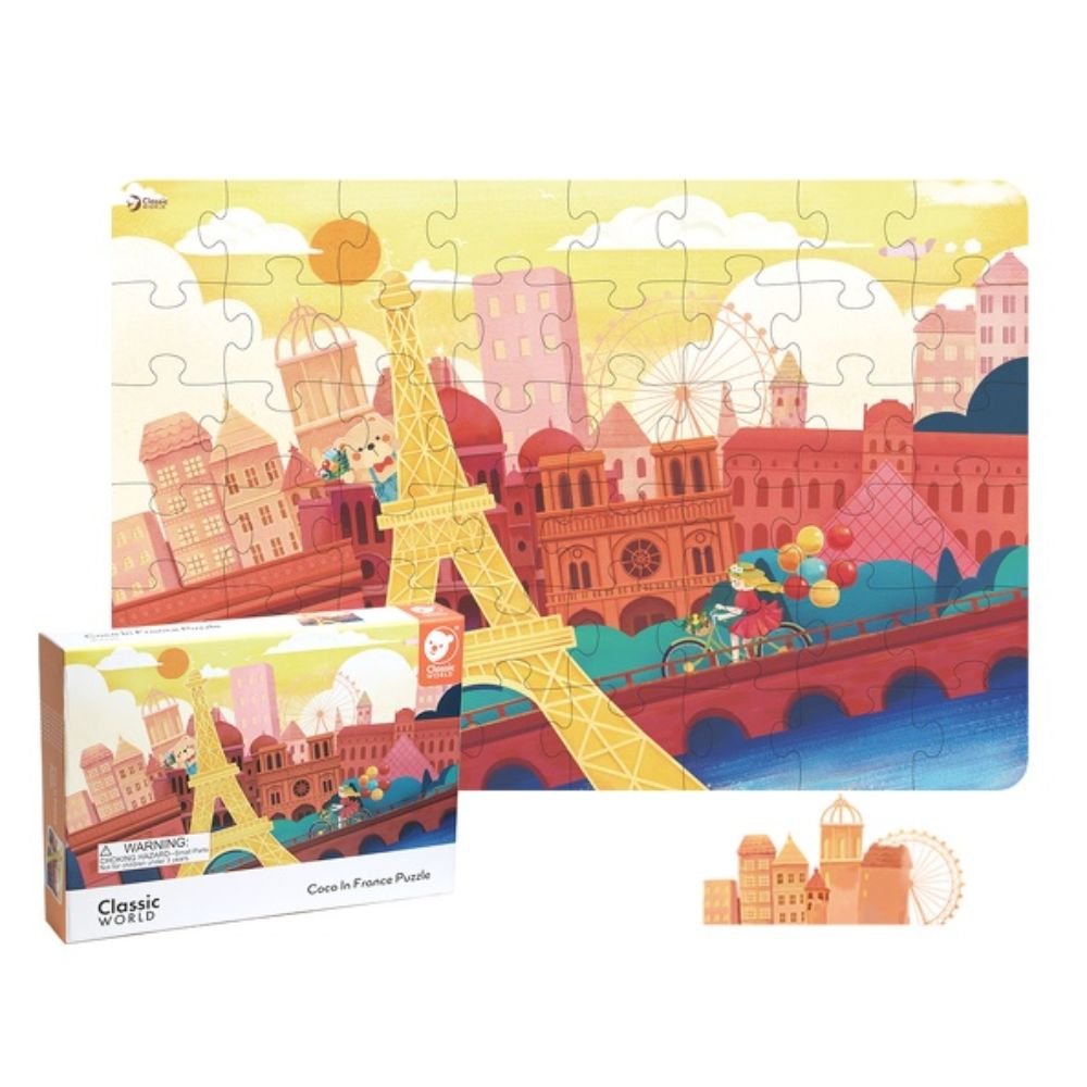 Coco in France Puzzle