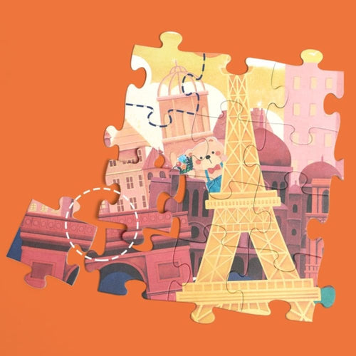 Coco in France Puzzle