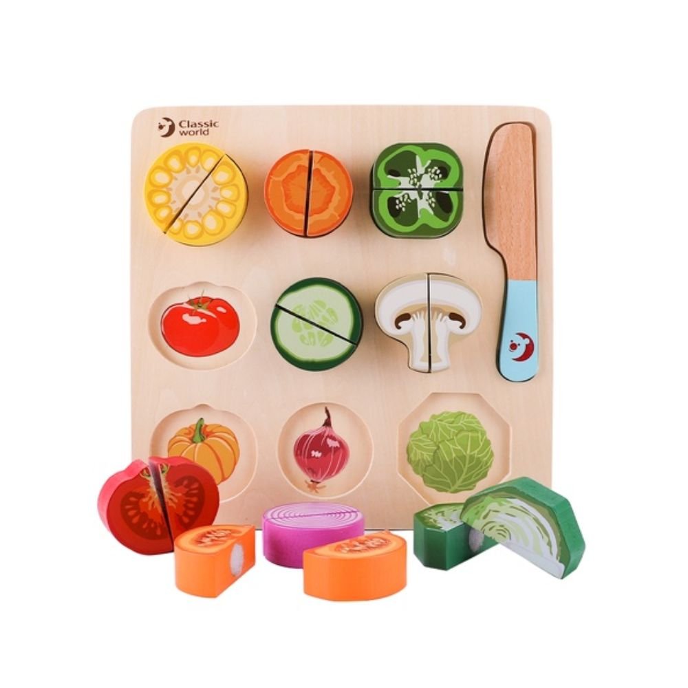 Cutting Vegetable Puzzle