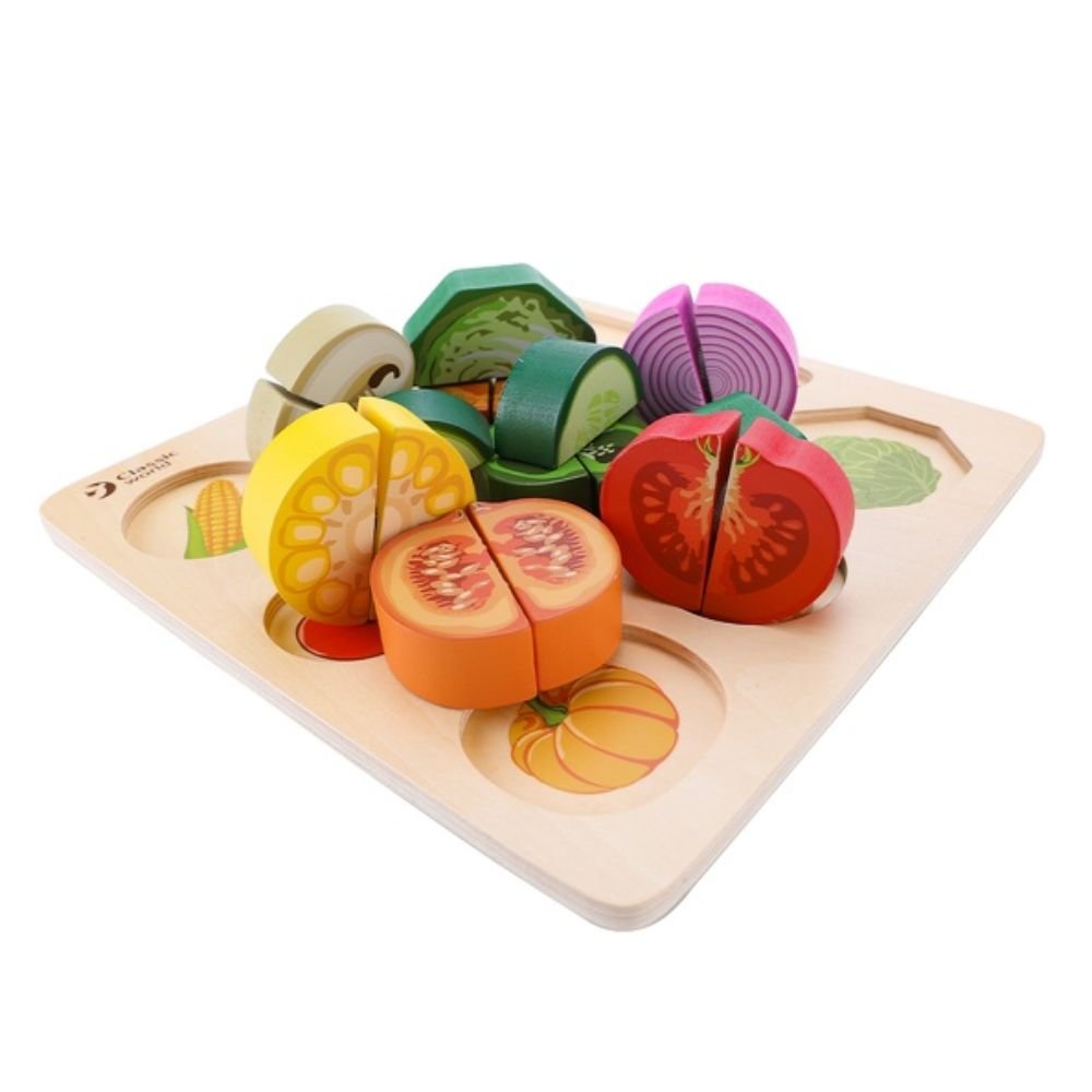 Cutting Vegetable Puzzle