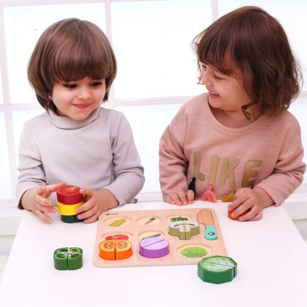 Cutting Vegetable Puzzle
