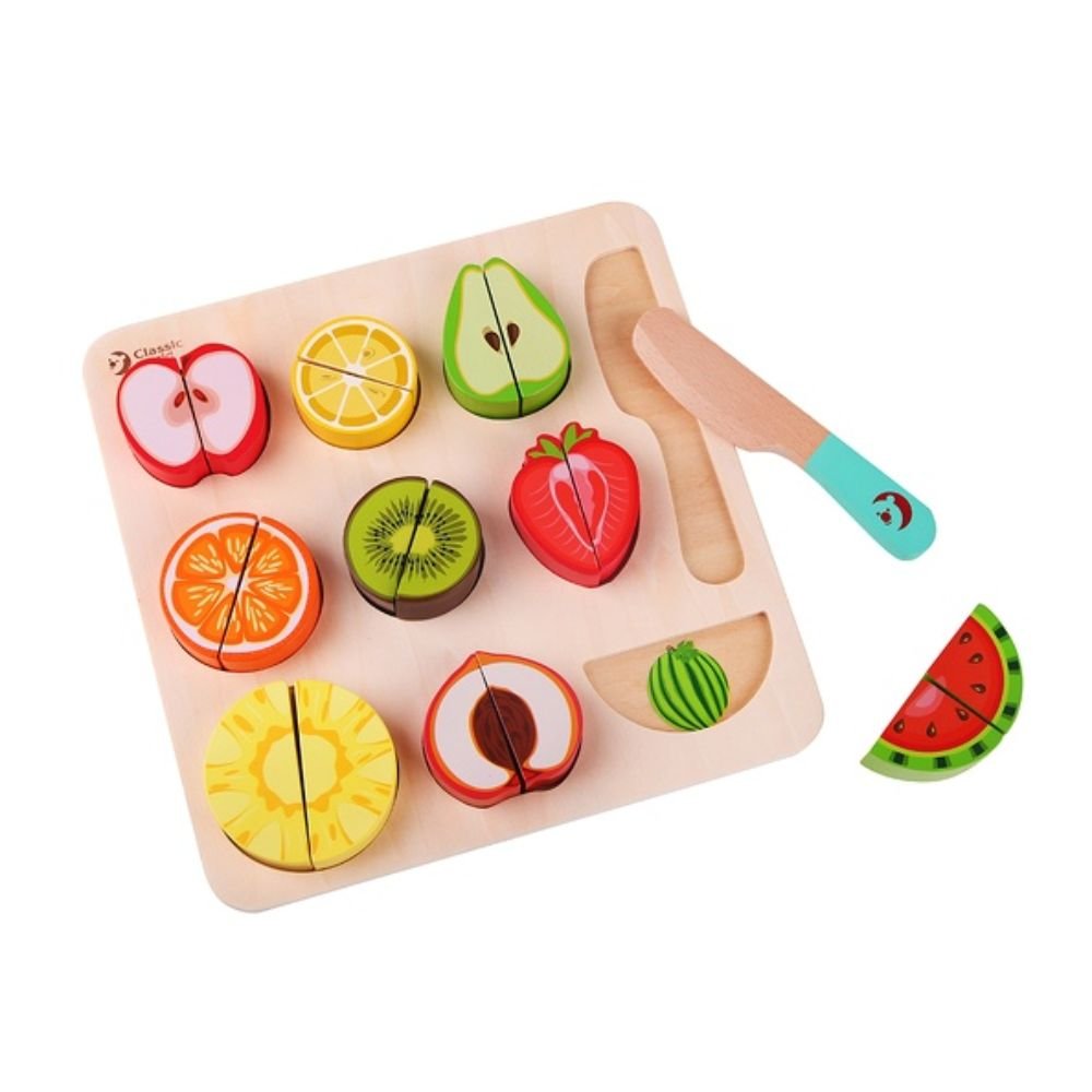 Cutting Fruit Puzzle