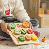 Cutting Fruit Puzzle