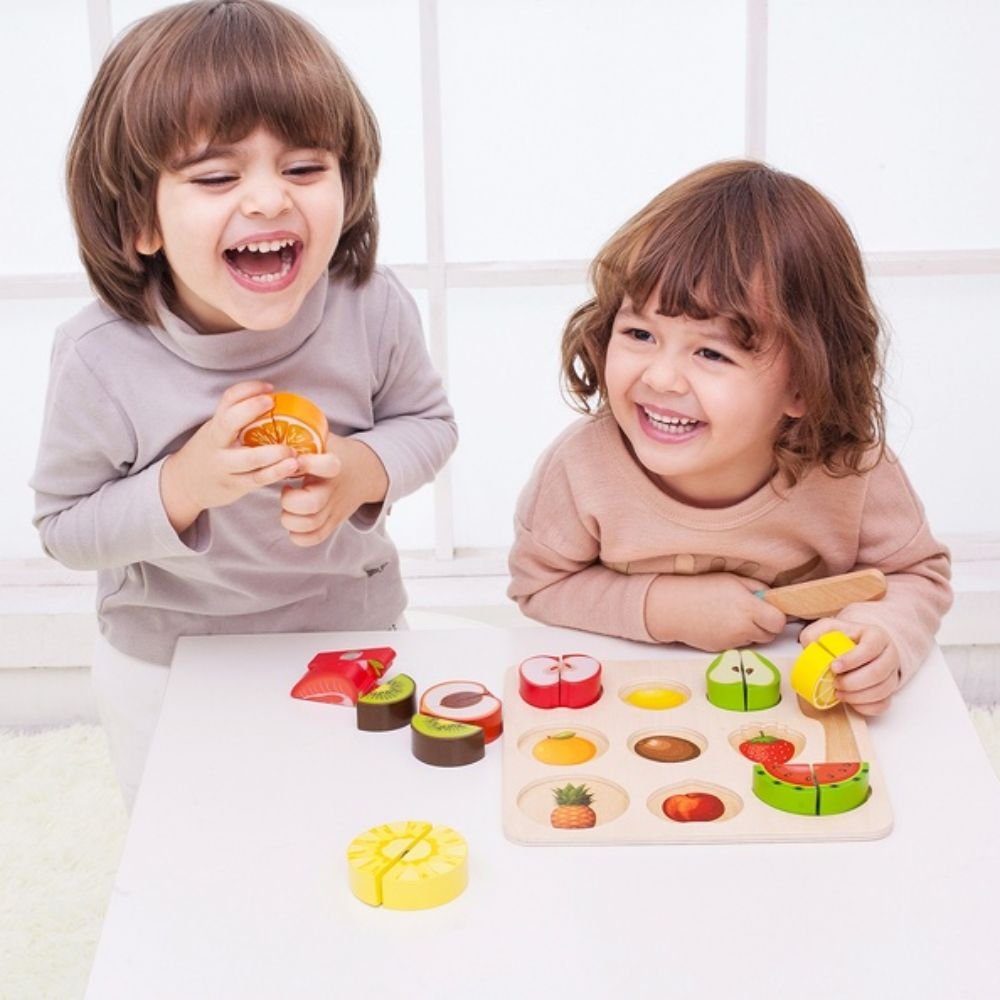 Cutting Fruit Puzzle