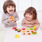 Cutting Fruit Puzzle