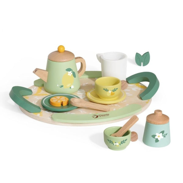Juego de té de madera Vintage Afternoon Tea Set de Classic World - foto 6