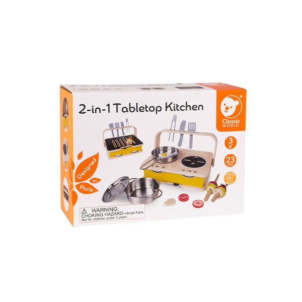 2-in-1 Tabletop Kitchen